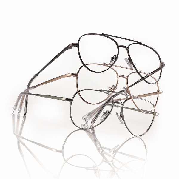 Kovové brýle F0342 vel. 52